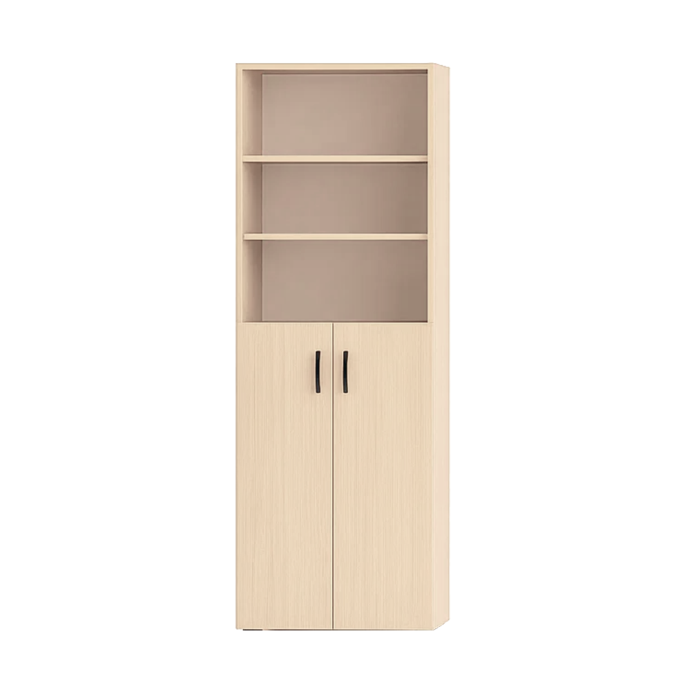 Шафа комбінована з 3-ма відкритими відділеннями, ЛЕЛЕКА, 719х405х2025 мм.